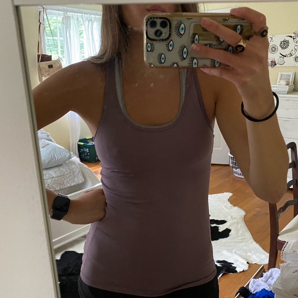 Maroon Athletic Tank